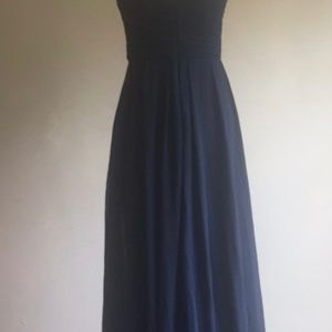 Dark blue dress
